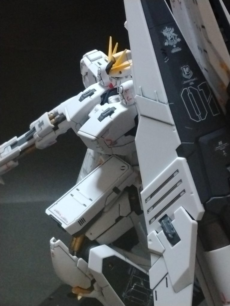 RG　νガンダムHWS–3枚目/制作者：つのさん