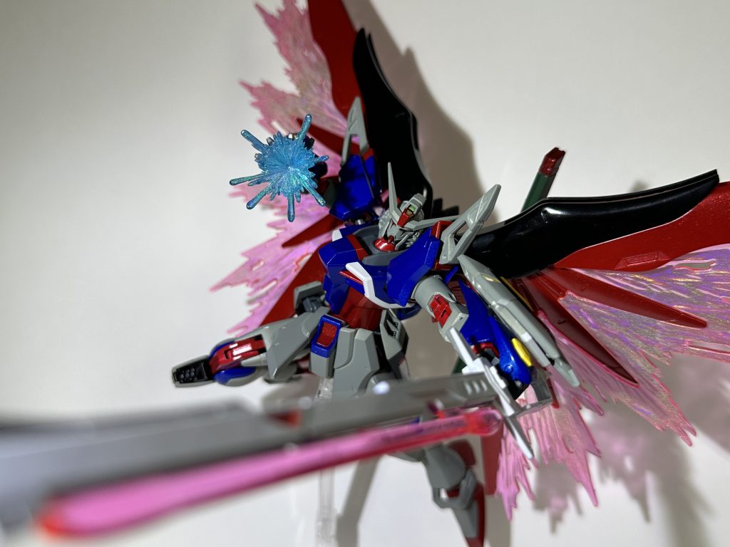 hgce塗装 デスティニーガンダムSpecⅡ 最大稼働状態–7枚目/制作者:とりけらびと