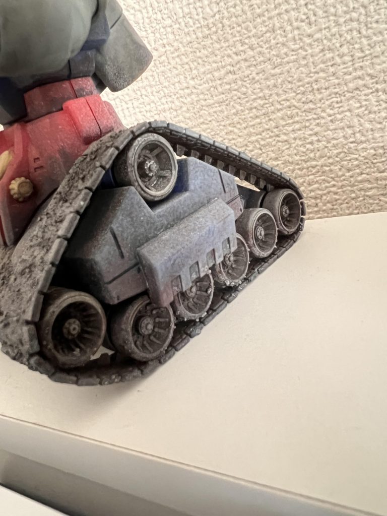 横の部分もがんばりました埃かぶってますね