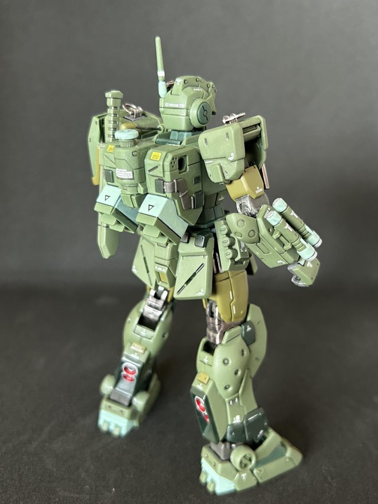 凛々しい後ろ姿