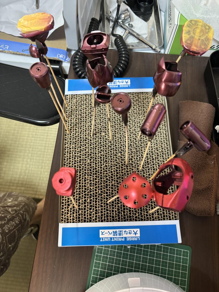 クリアレッド前