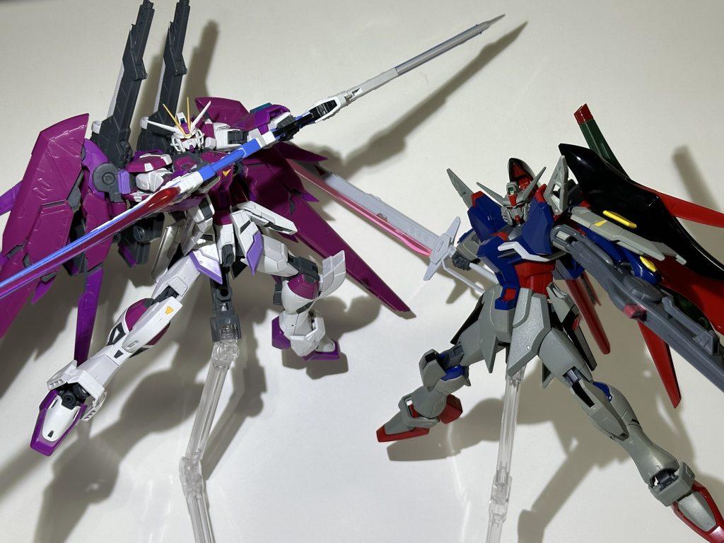 初期構想ではデスティニーインパルスが出ていたらしいのでちょっと記憶を捏造 「ビームは通じない!ルナは援護だ!」「対艦刀はこっちにもあるわ!私だって!」