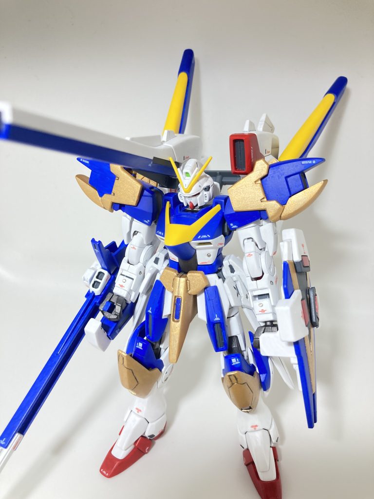 HGUC V2アサルトバスター　筆塗り全塗装