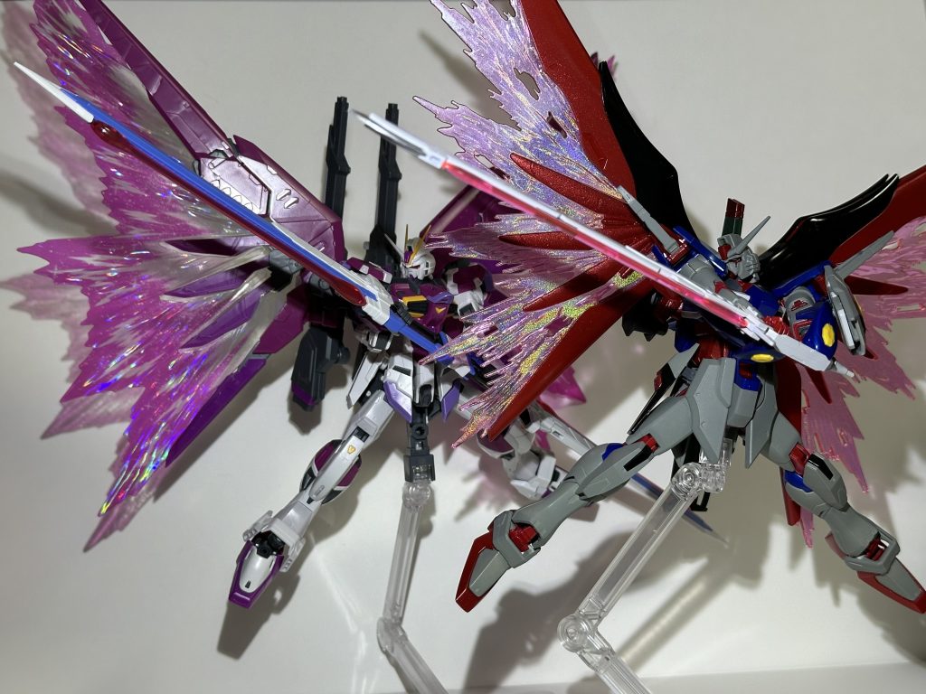 初期構想ではデスティニーインパルスが出ていたそうなのでもしかしたら見ることができたかもしれない光景