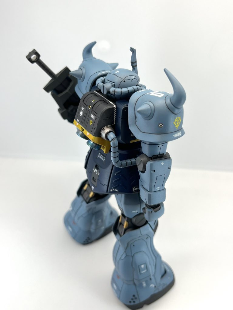 塗装も2機同時にしたので特に変わり映えはしませんが、うまく調色できてよかったです。今作は部品取りのジャンク品で、組み立て不能だった物でした。WEB部品注文で足りないパーツを補って完成にこぎつけました。