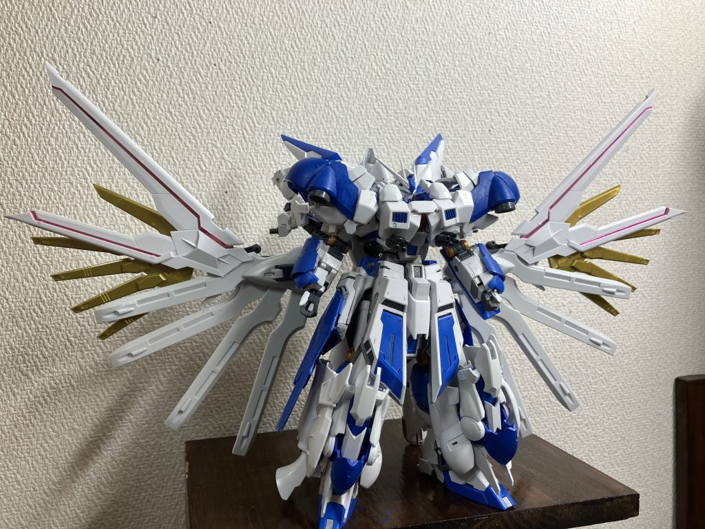 翼を外したバージョンですこの状態は、割と軽めなので重量問題はありません