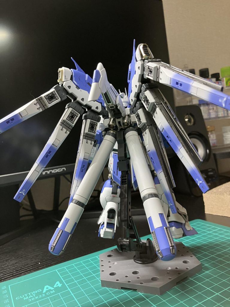 バーニアはメタルパーツを使用