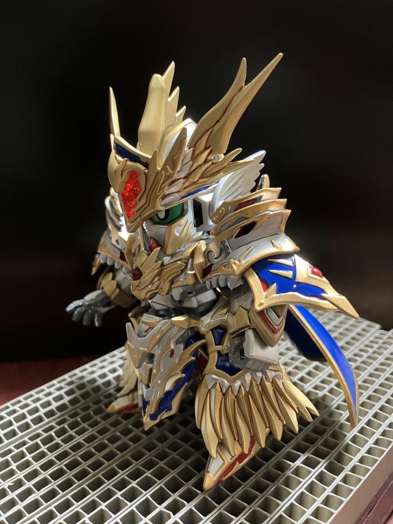 〈横から〉このシリーズって、足首曲がらないんだよな〜😩次回の改造テーマかな？