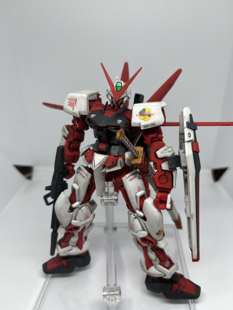 正面から。アストレイの漫画を当時見てました。懐かしいです。