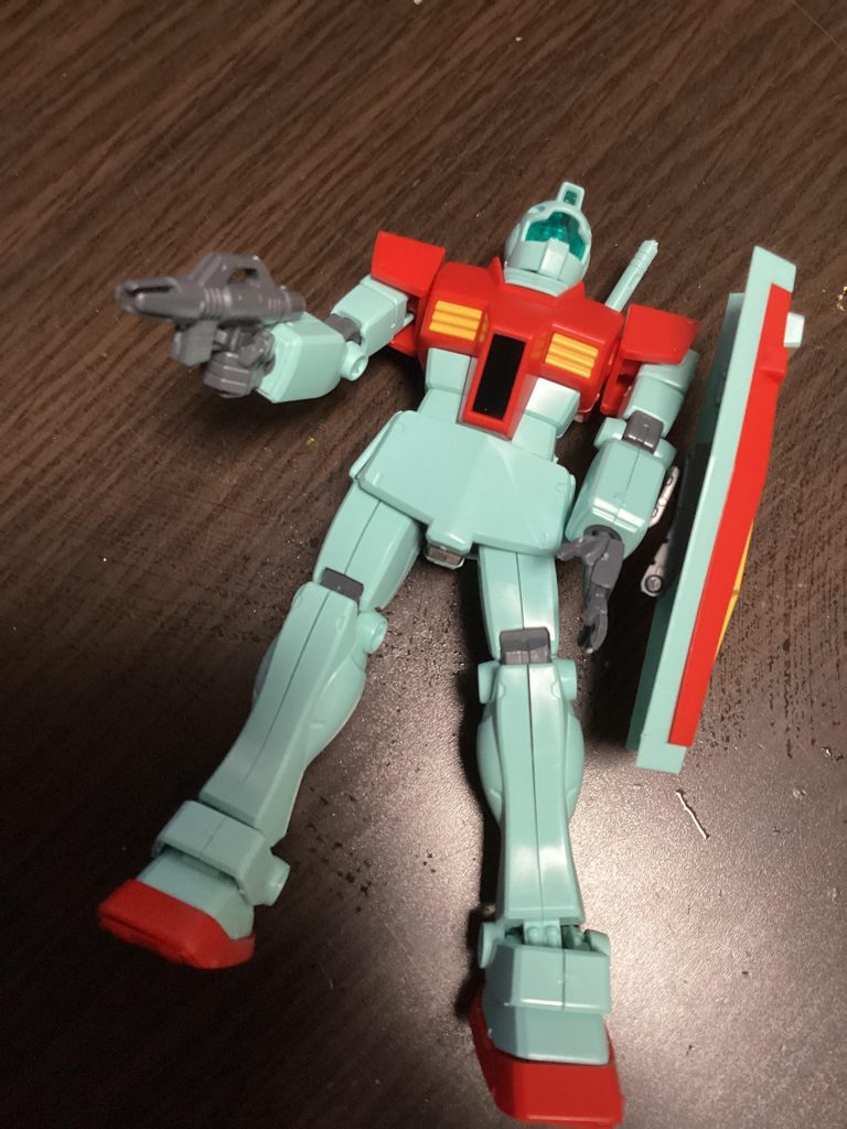 息子のパチ組み直後の状態。弱そう(gandam1)