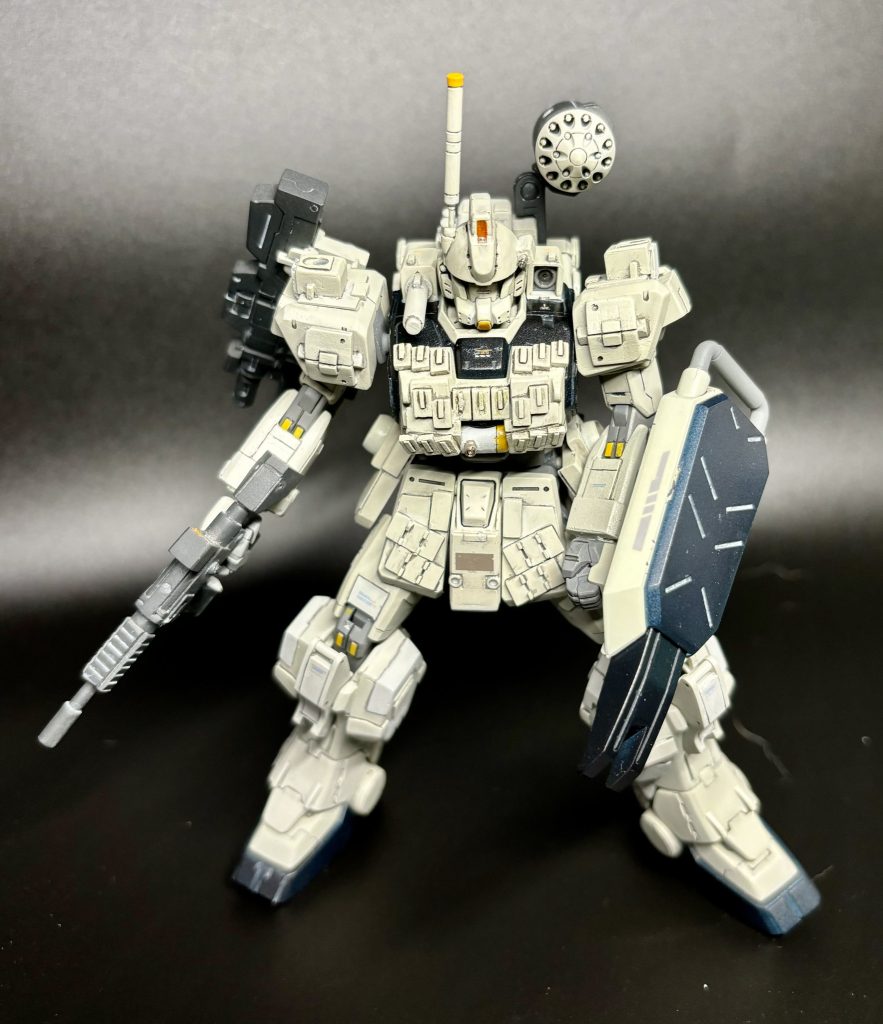 スプレーランチャー発射体勢