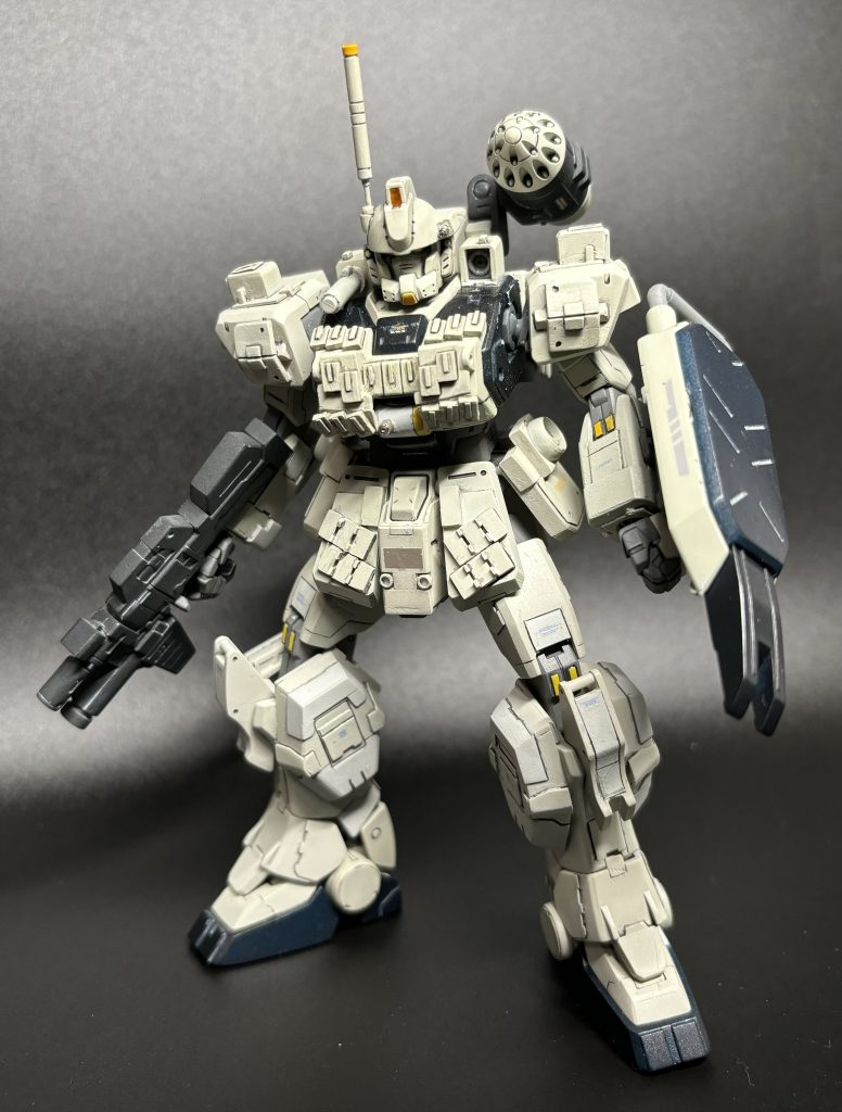 ビームライフルとグレネードランチャー