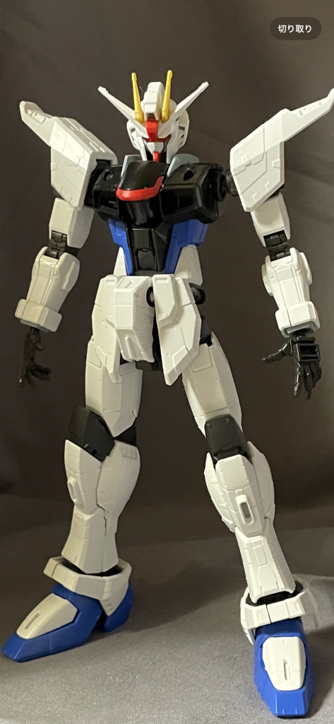 他、シュッと立てるように膝関節を削ったり、足首やら股関節をちょこちょこっと削ってます