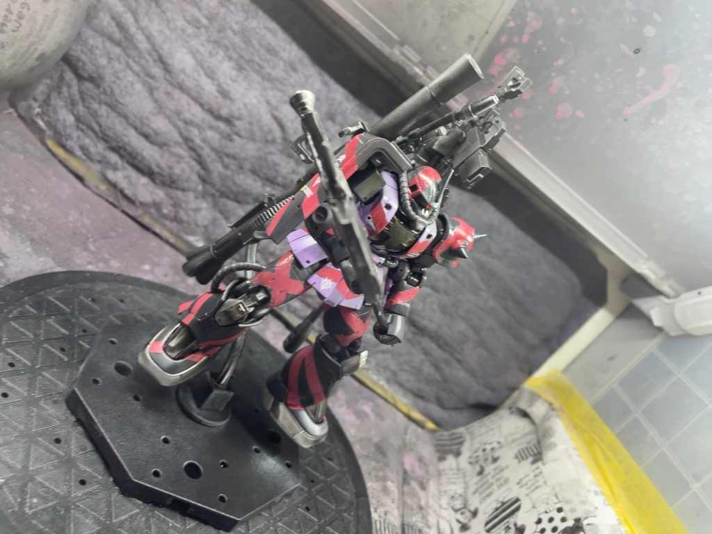 MS-06C-6–2枚目/制作者：薩摩模型塗装工務店