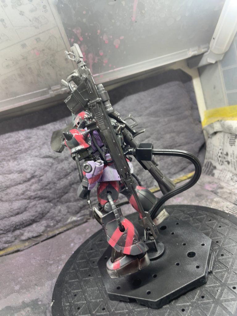 MS-06C-6–4枚目/制作者：薩摩模型塗装工務店