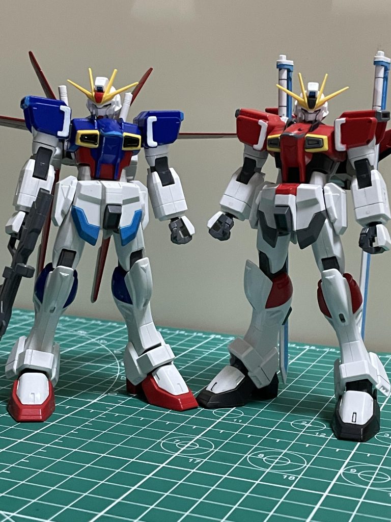 前に作った、フォースインパルスとも比べてみました。 ご観覧どうもありがとうございました。