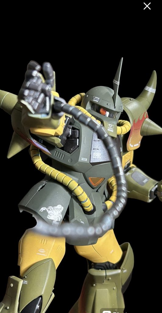 ジオン脅威の科学力 ヒートロッド。そうですね、40過ぎてから勢いが以下略