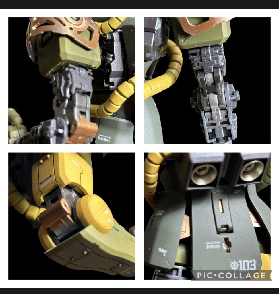 フレームチラ見え