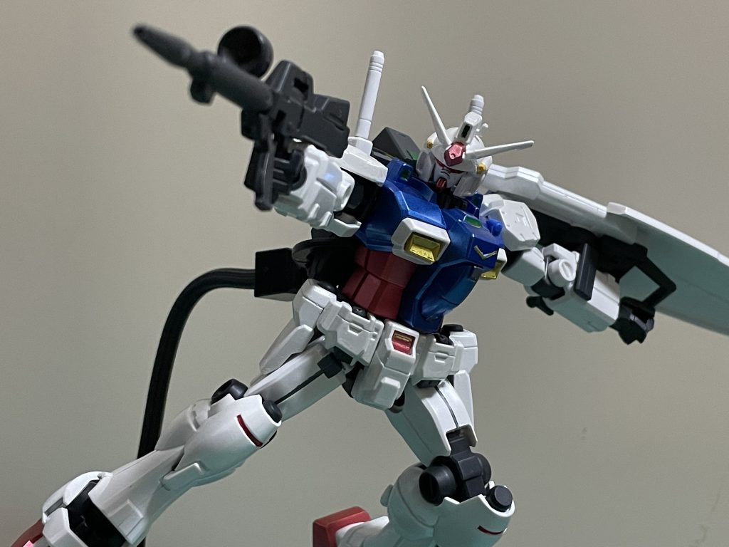 適当にポージング。