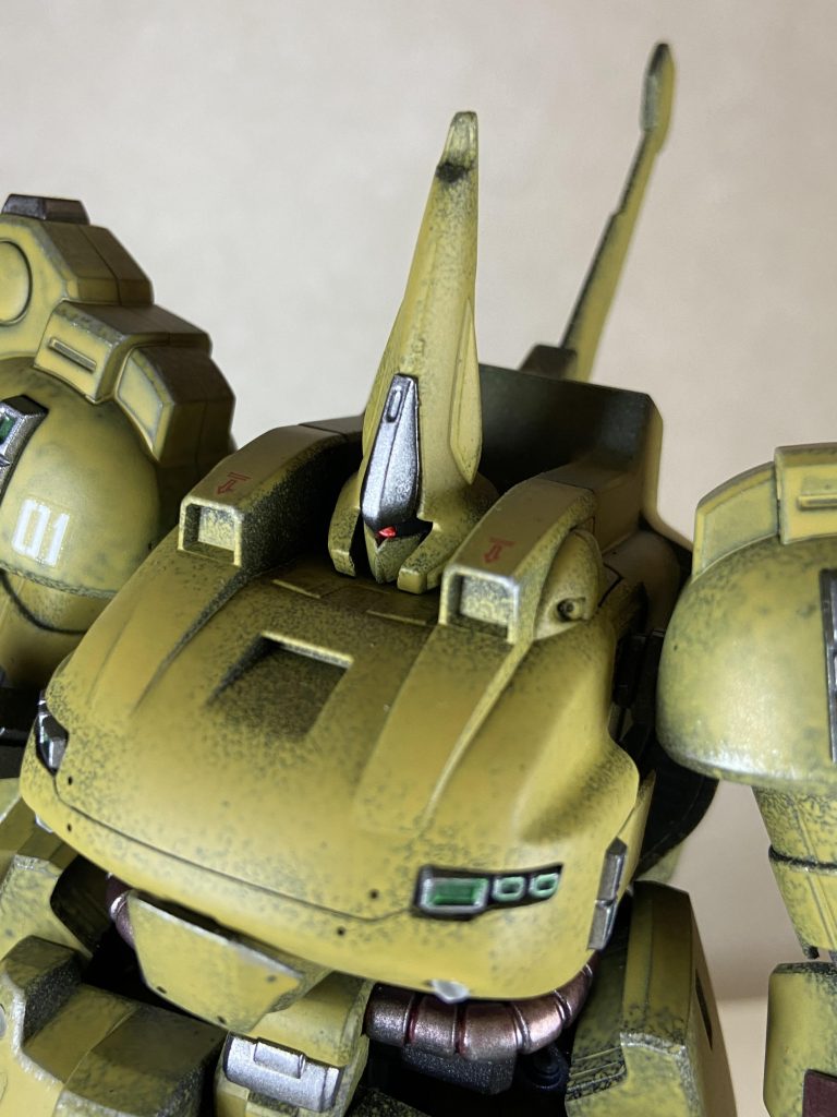 工作は苦手なのですが、頭部の後ハメ加工は不可欠かと思い、チャレンジしました💦