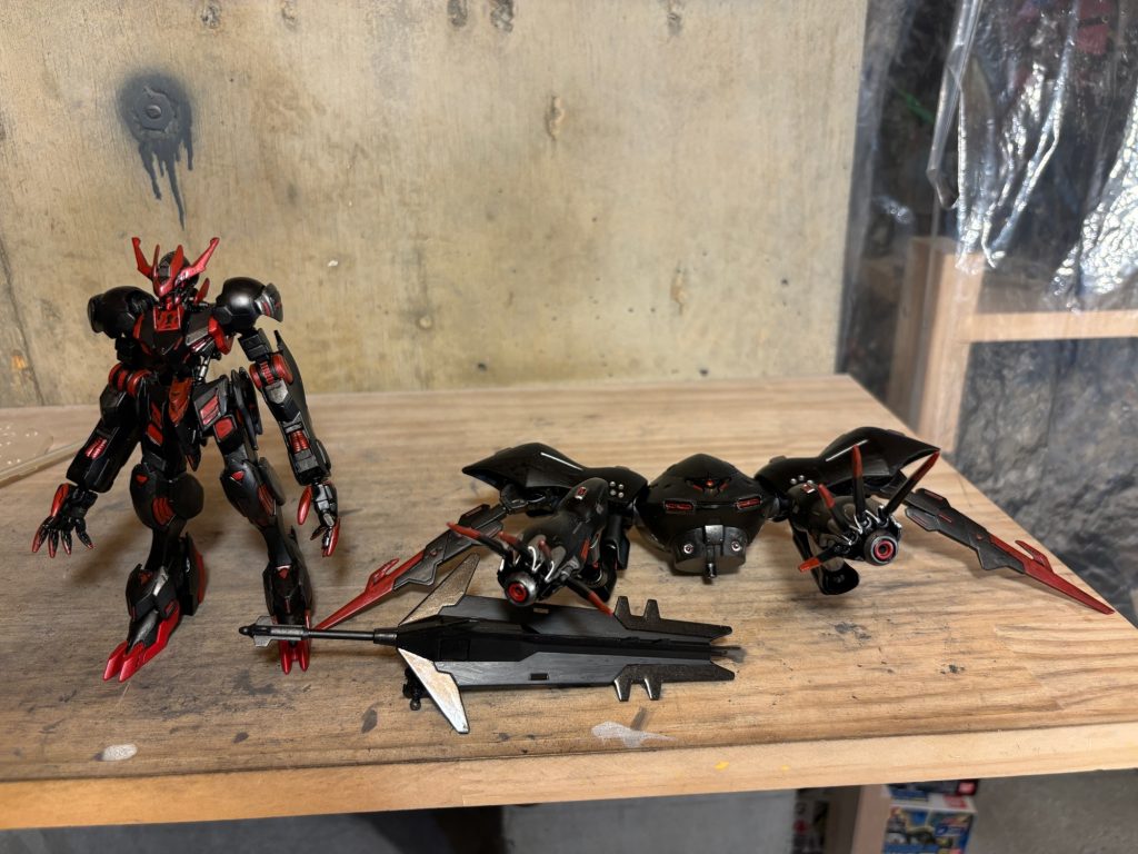 ミキシング前状態。