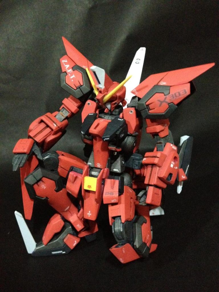 時代を変えたHG00の変態関節のお陰で片膝立て姿勢も自然