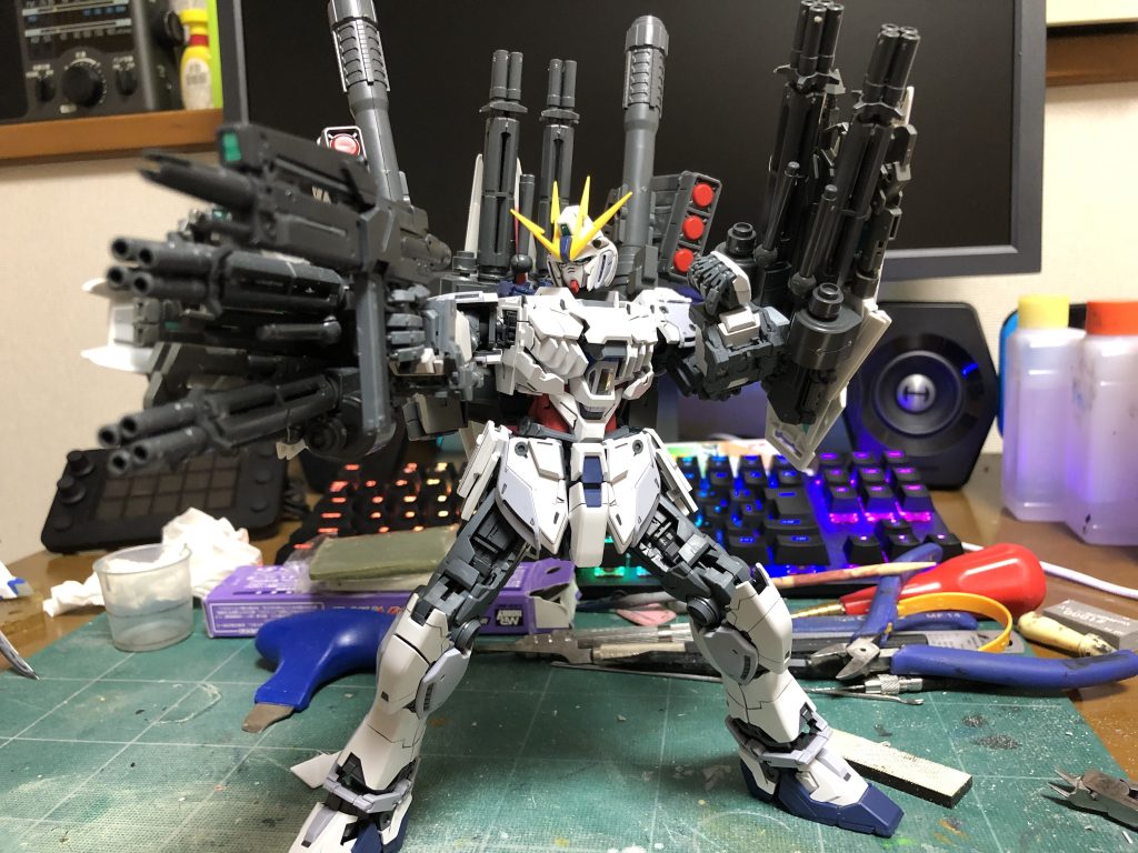 MGフルアーマーナラティブガンダム–6枚目/制作者:チル夫