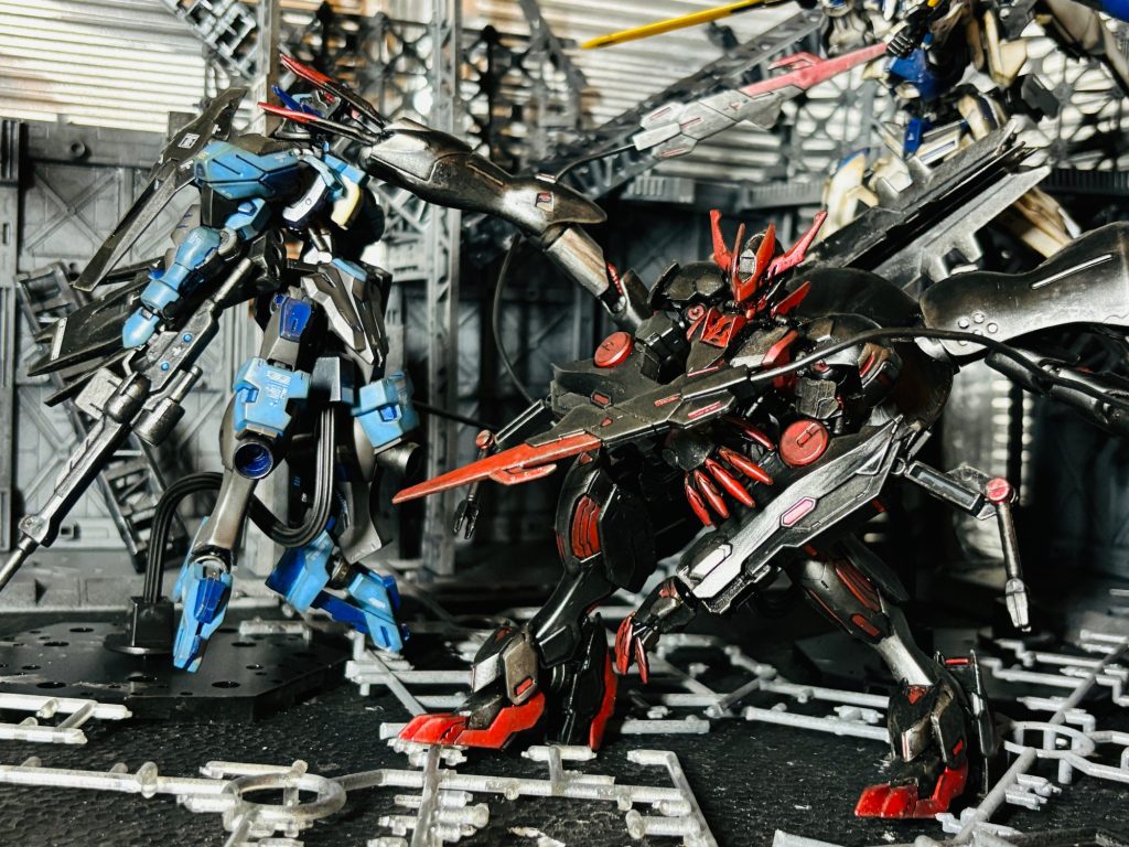 ヴィダール。爪で握り潰される。