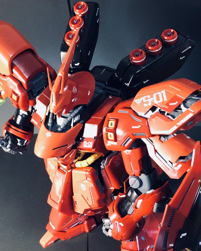 今回が初MGでした楽しく作れましたが、これは完成後の取り回しが大変だ😅