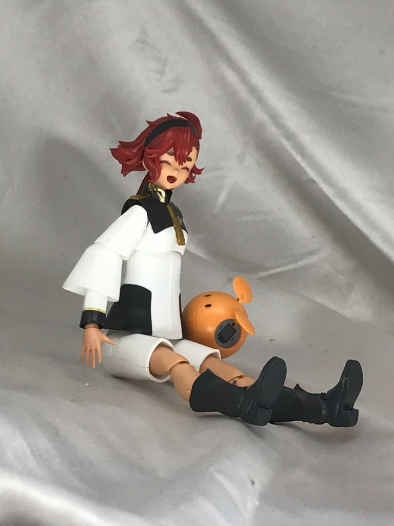 水星キットは下半身が前にしっかり動くのです割ポーズが決まりやすいのも特徴です。