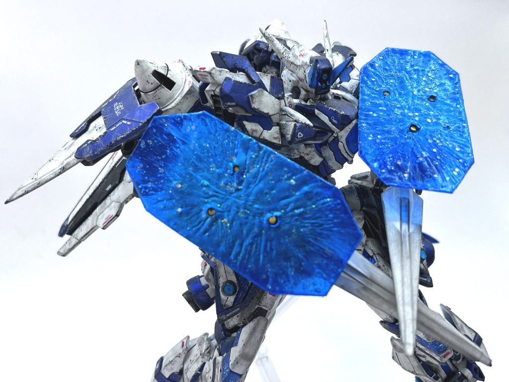 GNシールドも展開できるようにエフェクトも作ったのですが、今回のはちょっとイマイチでしたね…余裕が出来た時に作り直したいです( ˊᵕˋ ;)💦