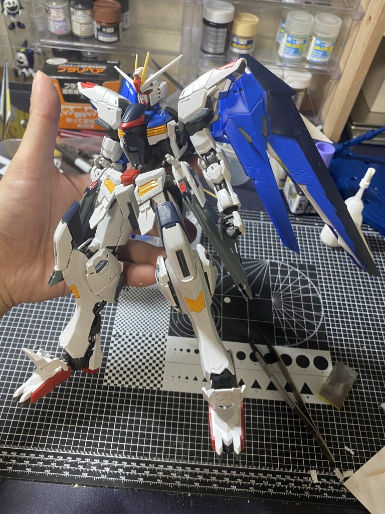 塗装前のチェック写真。この時点で結構それっぽいです笑最後まで見て頂きありがとうございます！！