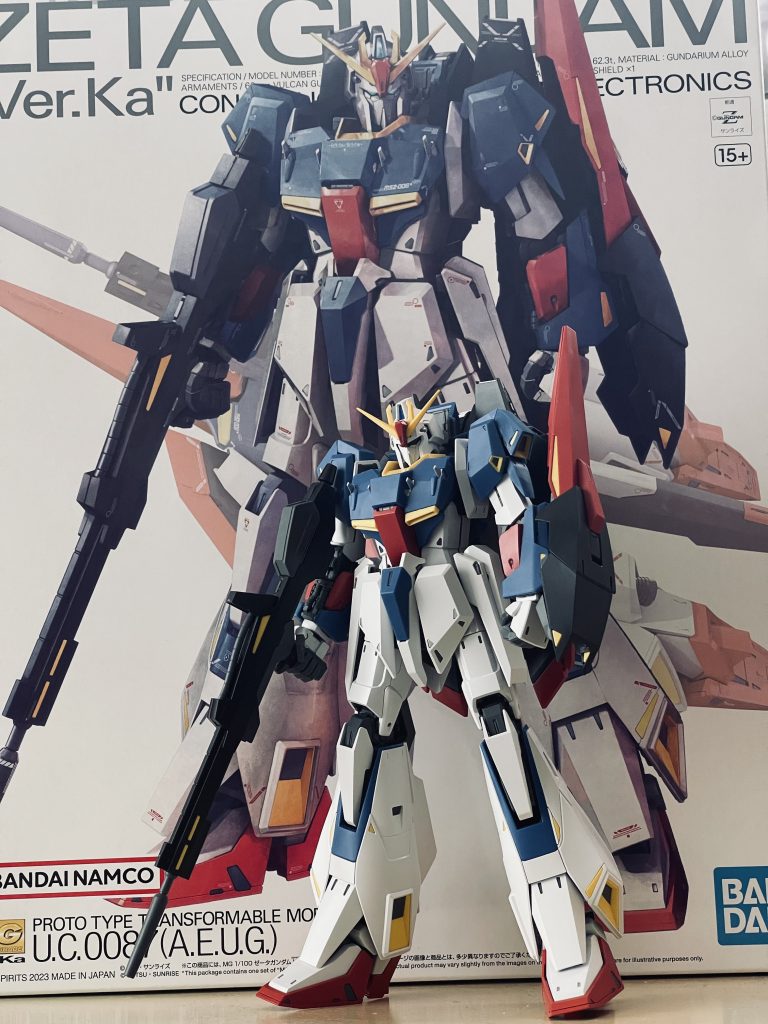 素組みだとこんな感じ！これだけで普通にかっこいい👍