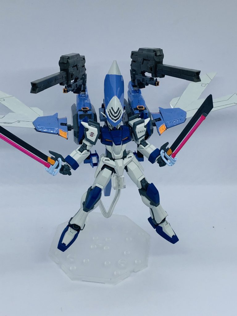 その内ちゃんとした版で上げるかも。デュエルガンダム最高!漫画版だけの幻の装備を具現化出来て満足です。ガンダムSEED大好き!