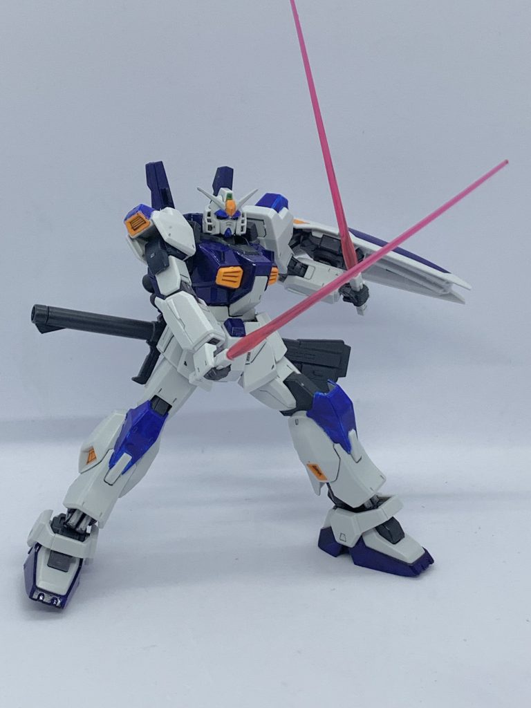 という訳でガンダムMk-II局地決闘仕様でした。決闘用で二刀流も似合いますね。