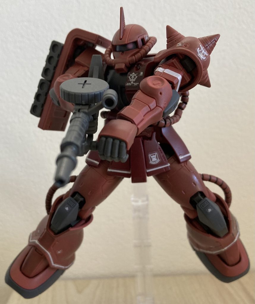 ザクマシンガン構え