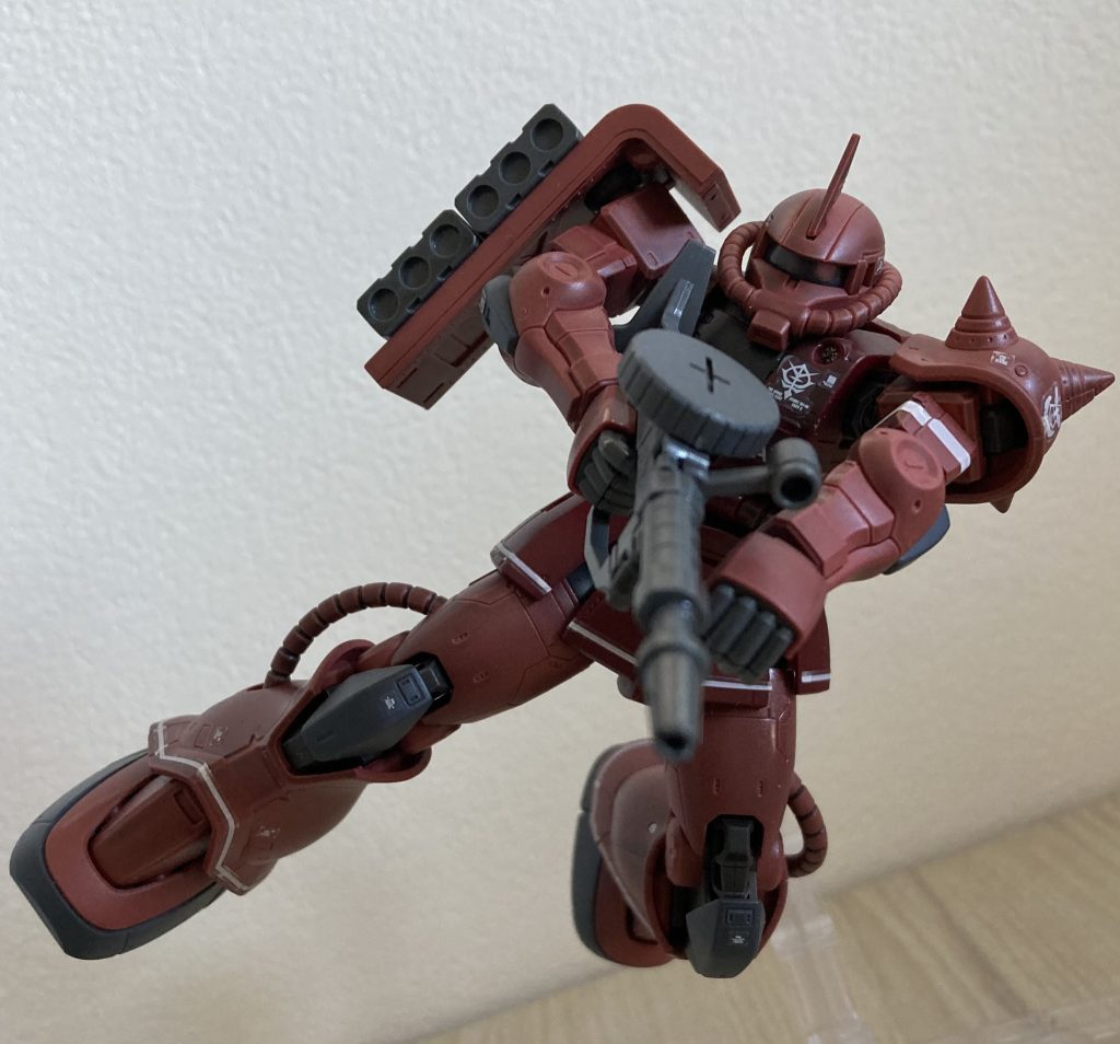 横っ飛びからのザクマシンガン