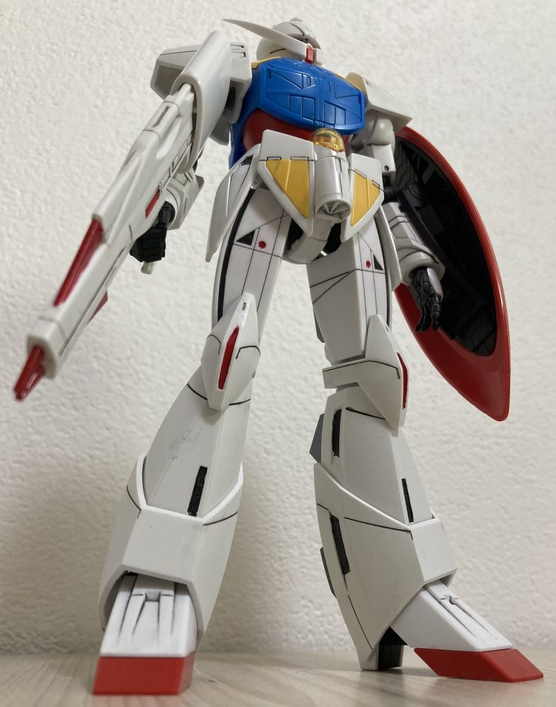 ターンAは足のラインが綺麗なのでついつい下から撮りがち。