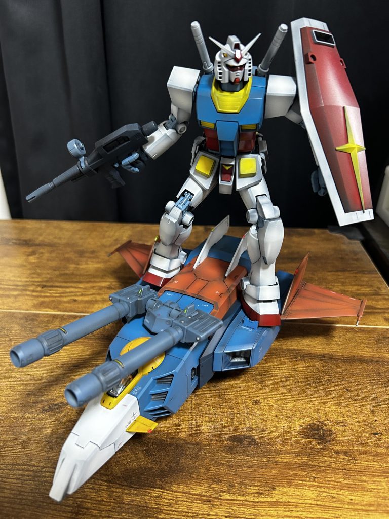 ガンダムのパワーアップメカです。