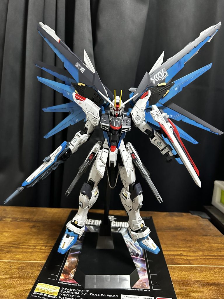 フリーダムガンダム–4枚目/制作者：kimwipes