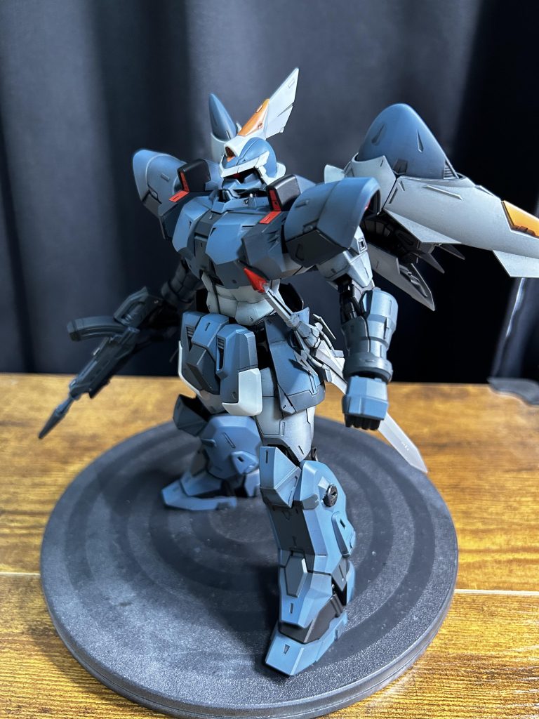 足の三連ミサイルも塗装したのに装備させて撮影忘れてます^_^