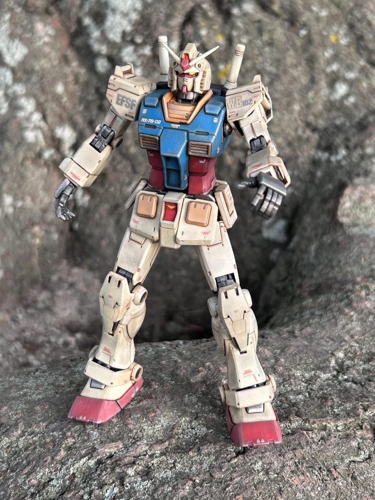 RX-78-02 ガンダム （ククルスドアン版）–2枚目/制作者：hide0445