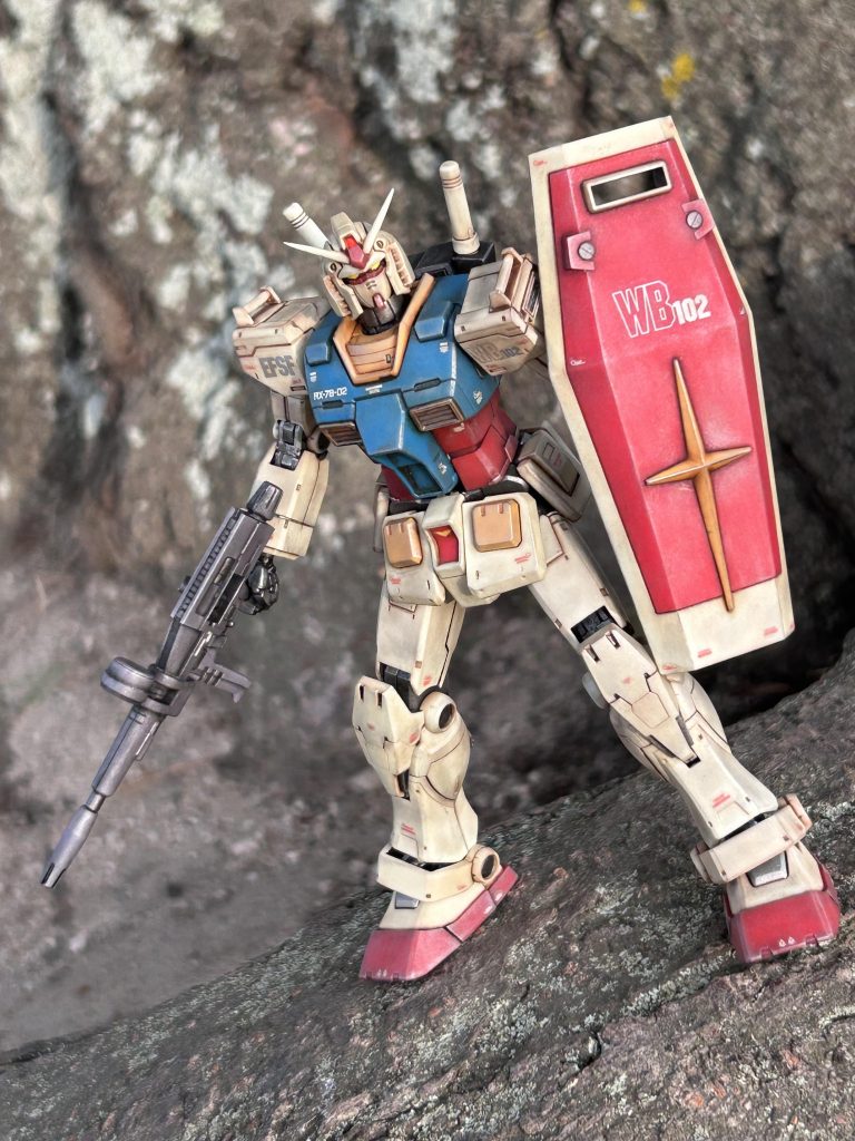 RX-78-02 ガンダム （ククルスドアン版）–4枚目/制作者：hide0445