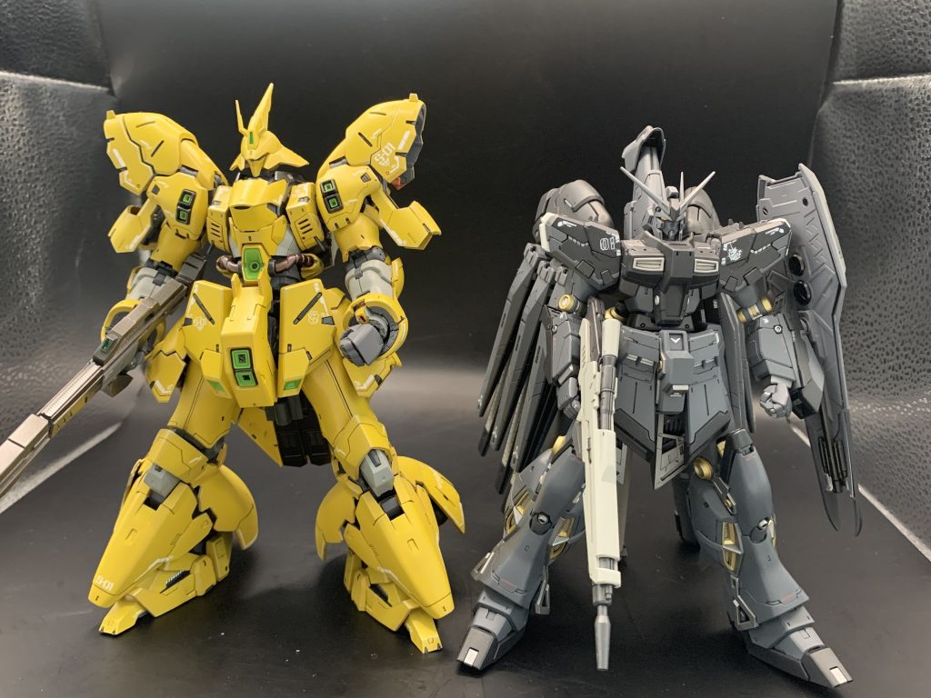 ナイチンゲールではありませんが、最後に宿敵とならべて。こうしてみるとかなり体格差ありますね。最後まで見ていただいてありがとうございました。