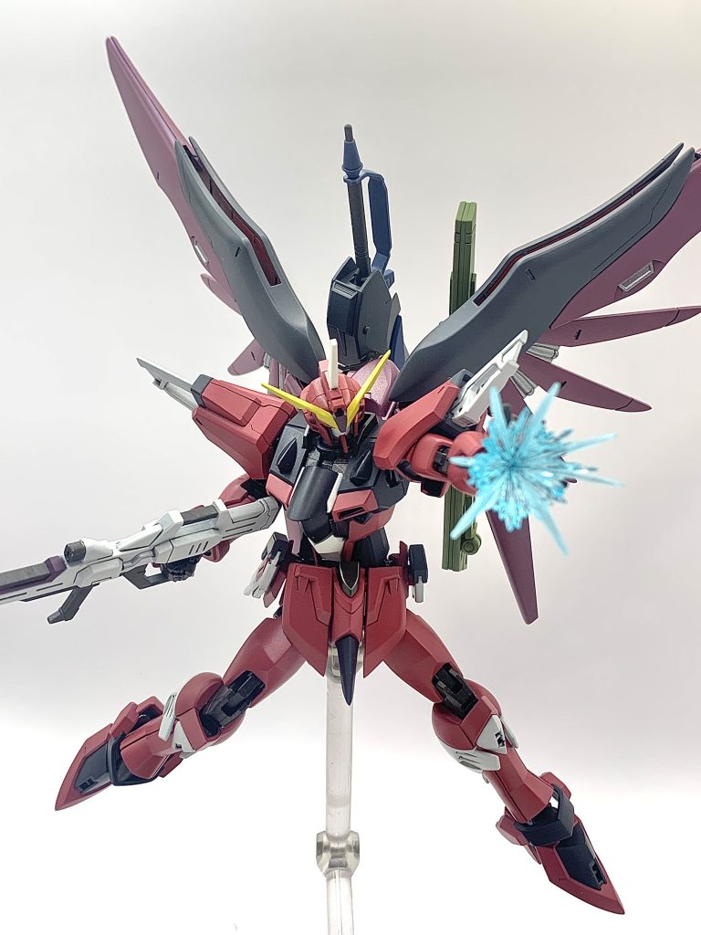 カラーリングは初代ジャスティスに寄せてます