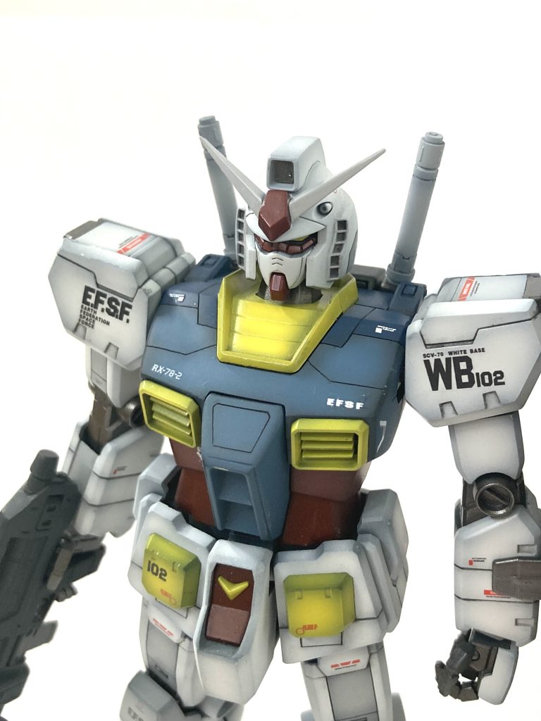 ガンダム　MG ver1.5 改修–3枚目/制作者：@kitaQsan