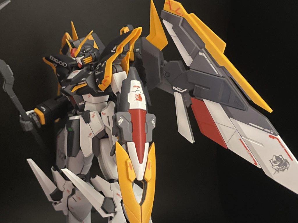 最後の写真はお気に入りです。非常にカッコいい良いキットでした!皆さんも是非作って見てください。ご覧いただきありがとうございました🙇