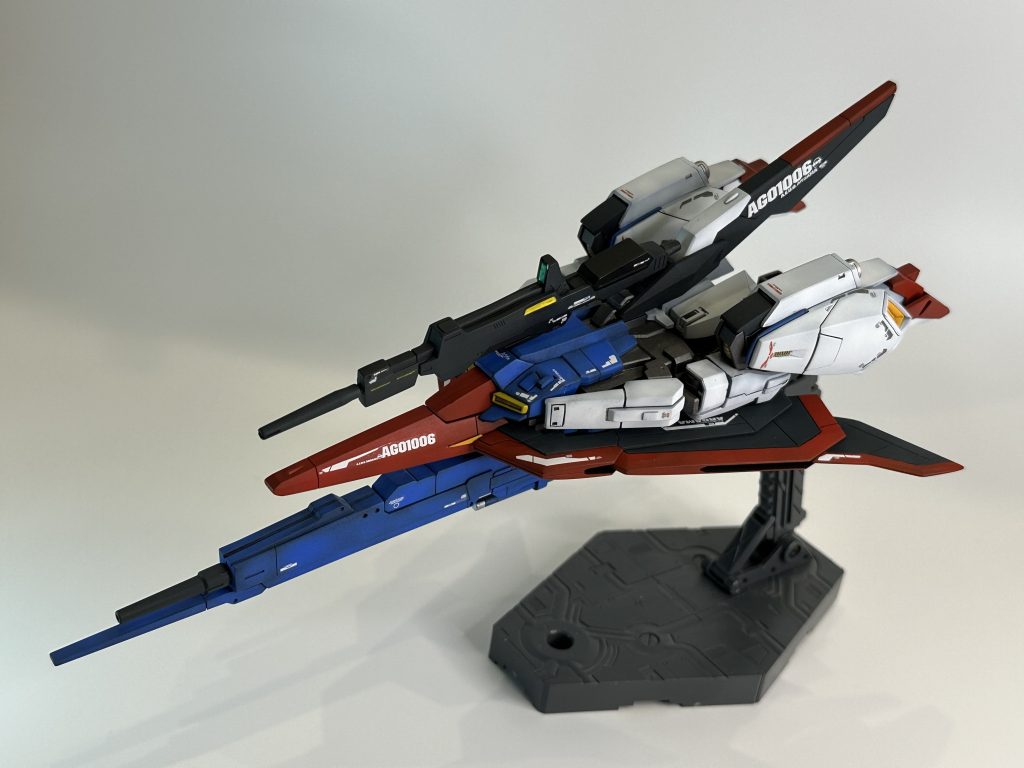 差し替えでウェイブライダー変形