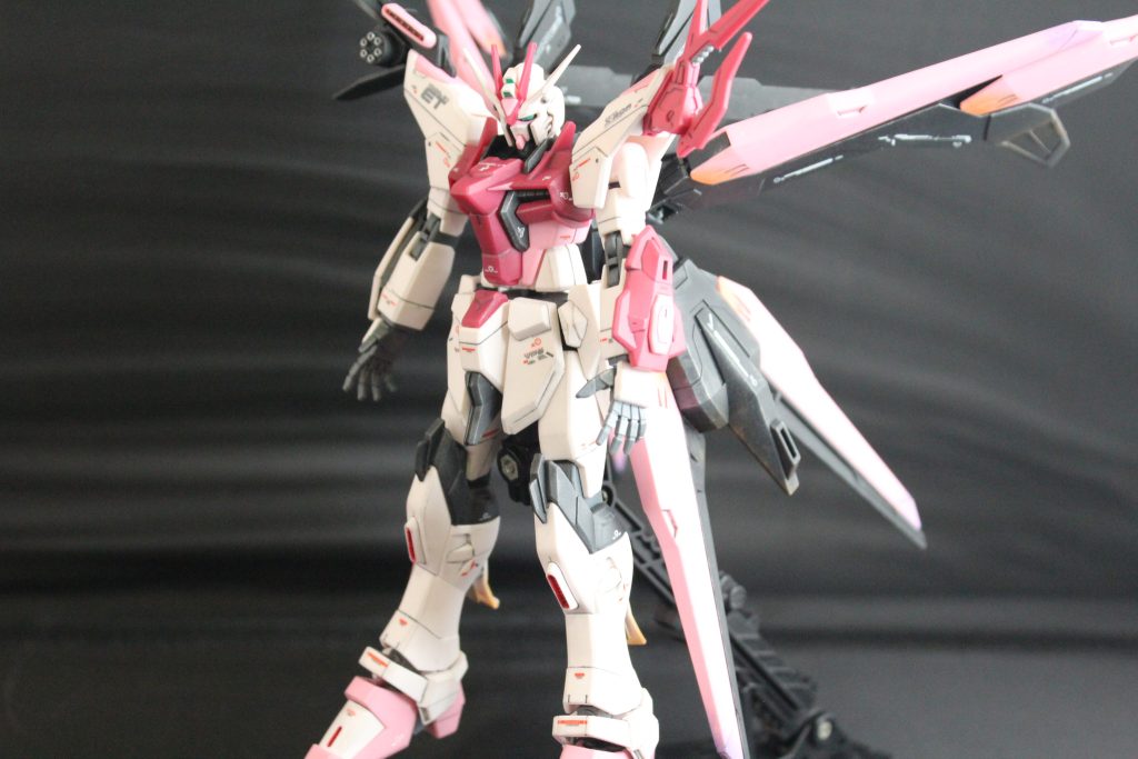 ルージュじゃない方、視た時に感じたんですけど、さすがにゴテゴテし過ぎ…動かしてても羽が邪魔だわ、画角に収まらないわ…でも、ポージングすると妙にかっこいいです