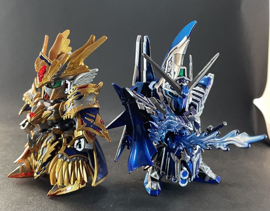 アーサーガンダムMk-Ⅲと並べてみました🎵